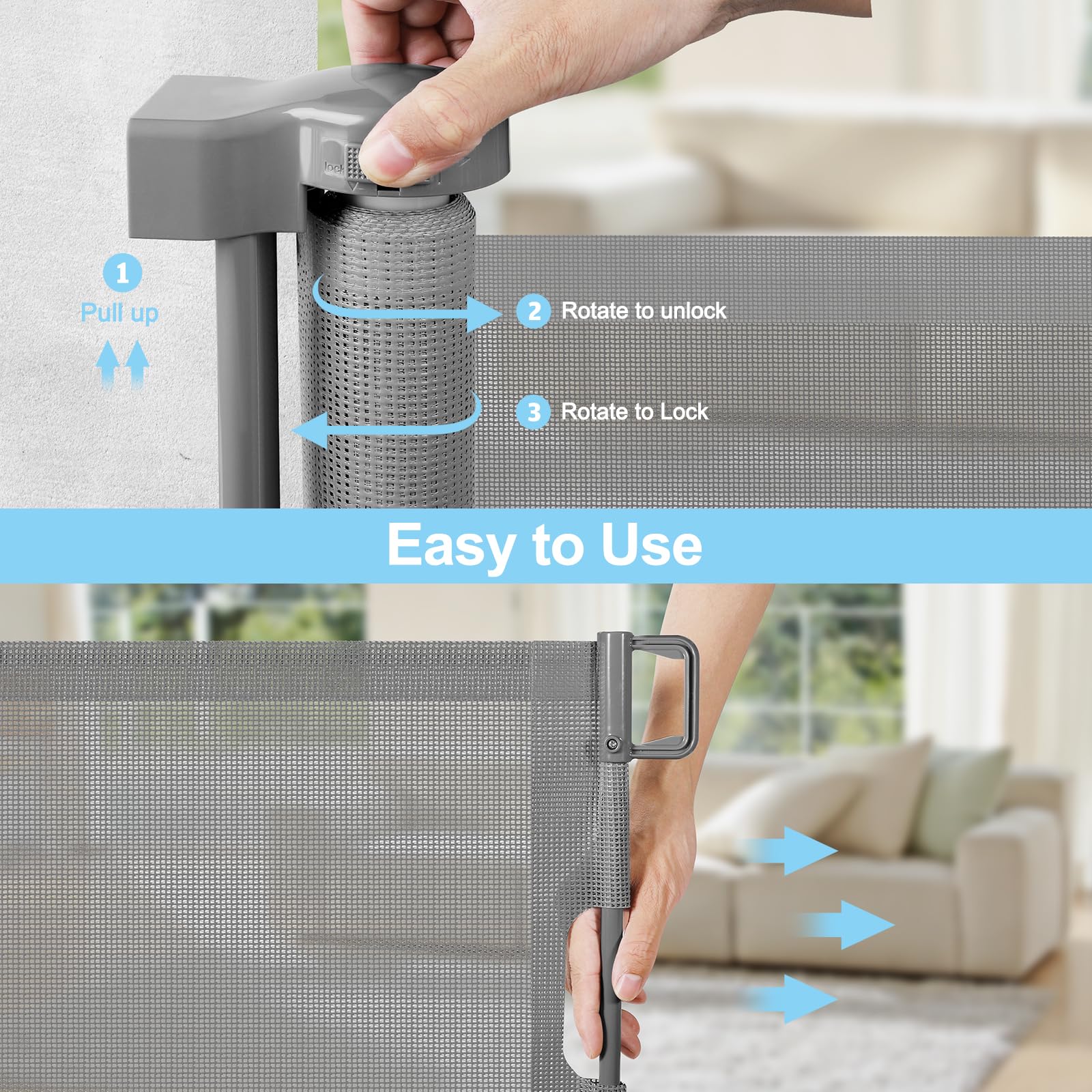 WOMHOM weatherproof-use design suits indoor and outdoor living spaces.