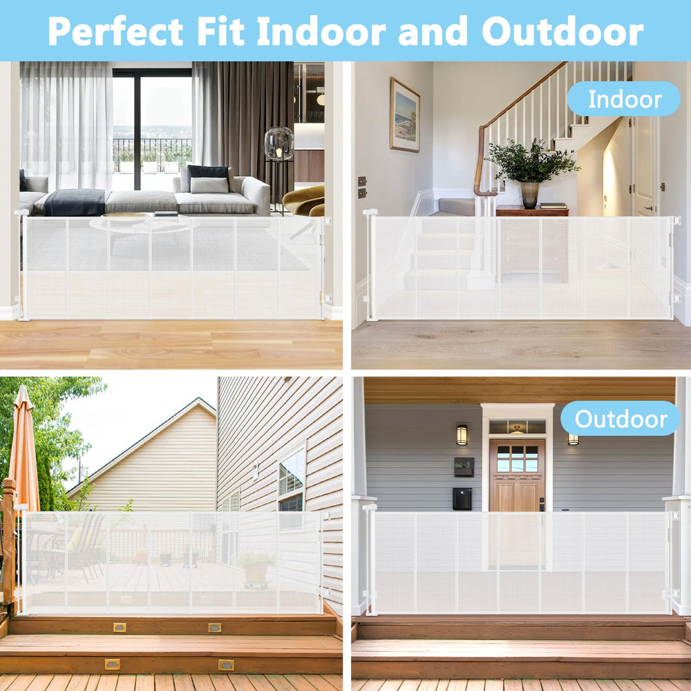 WOMHOM versatile-baby-dog-gate suits indoor and outdoor setups