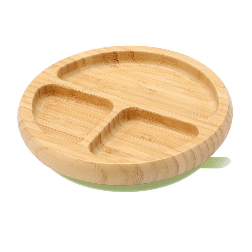 Womorista kid-use plate helps little ones practice independent eating safely.