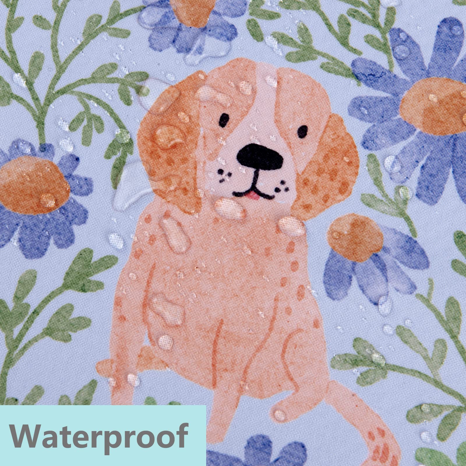 WOMUMON Anti-slip backing prevents mat from bunching on hardwood floors.
