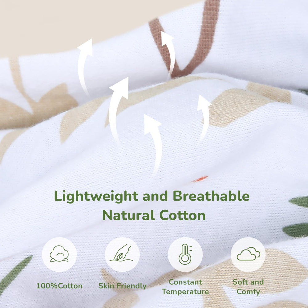 WONDAY easy-care sleep sack stays soft after multiple machine washes.