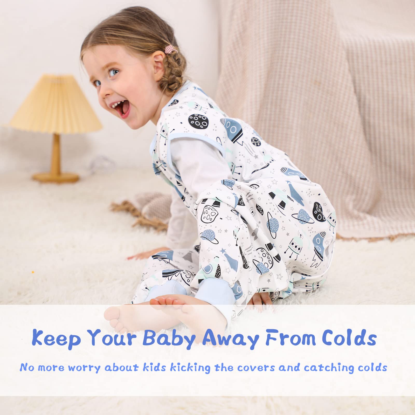 WONDAY roomy hip-healthy fit supports natural movement while sleeping
