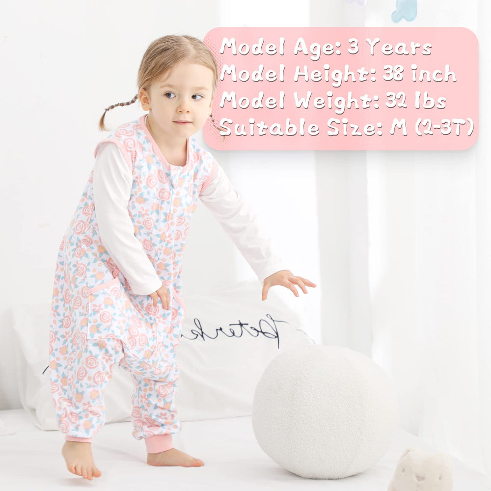 WONDAY sleep sack features a 2-way zipper for quick, quiet diaper changes.