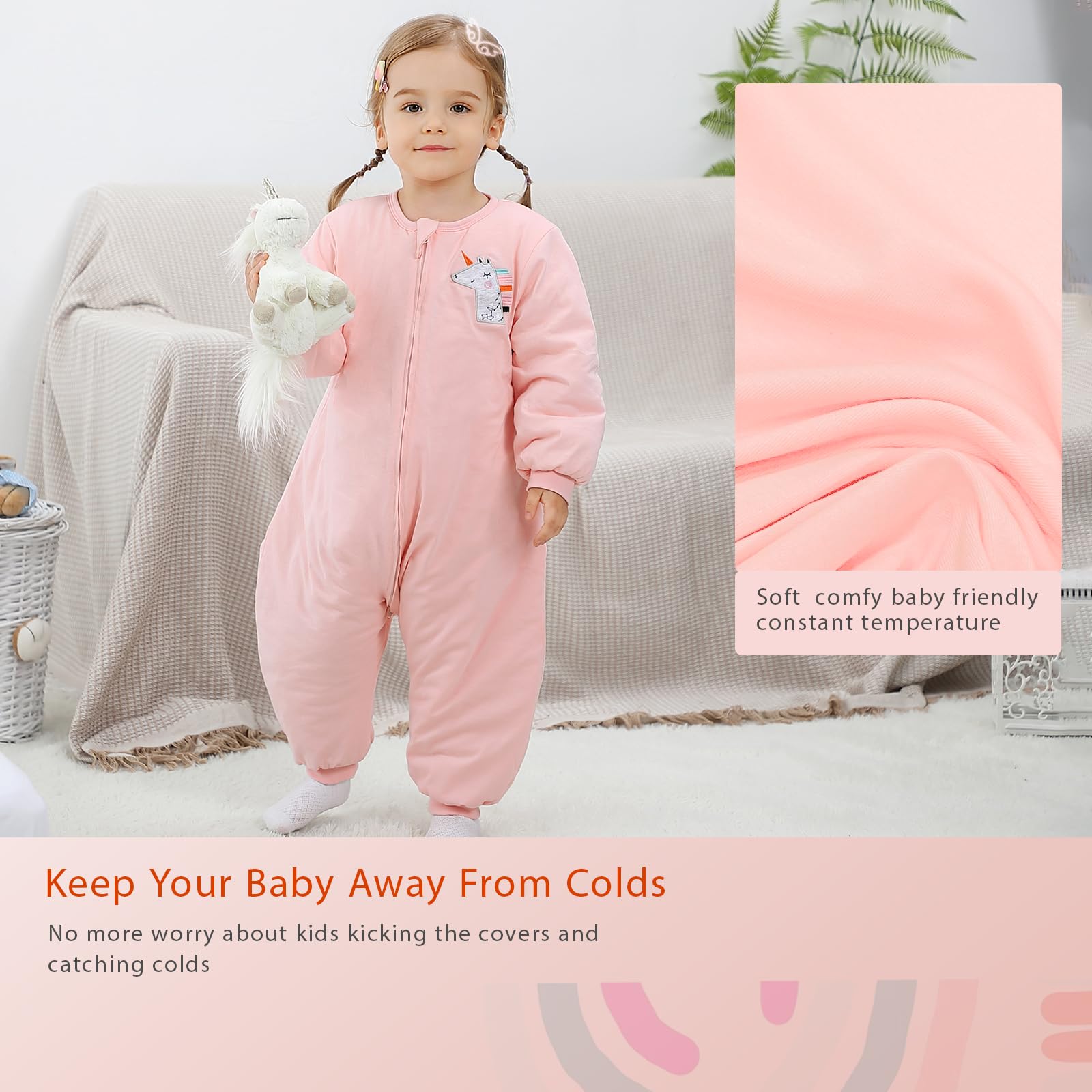WONDAY double-zip design enables quick diaper changes with ease
