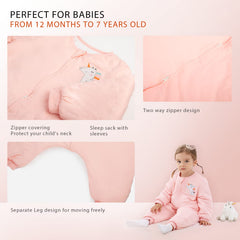 WONDAY sleep sack with legs worn by toddler during playtime for safe mobility