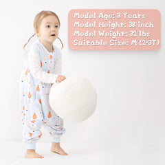 WONDAY sleep sack with ventilated design highlights breathable warmth.