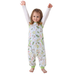 WONDAY sleep sack with feet allows standing and safe movement before bed.