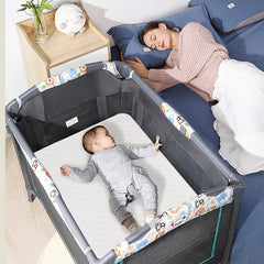 Wonder Living bassinet topper premium foam interior supports gentle head and body.