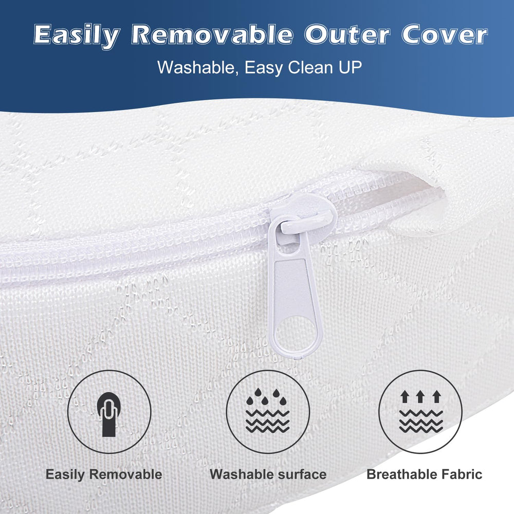 Wonder Living universal-fit wedge provides versatile positioning for babies and pregnancy.