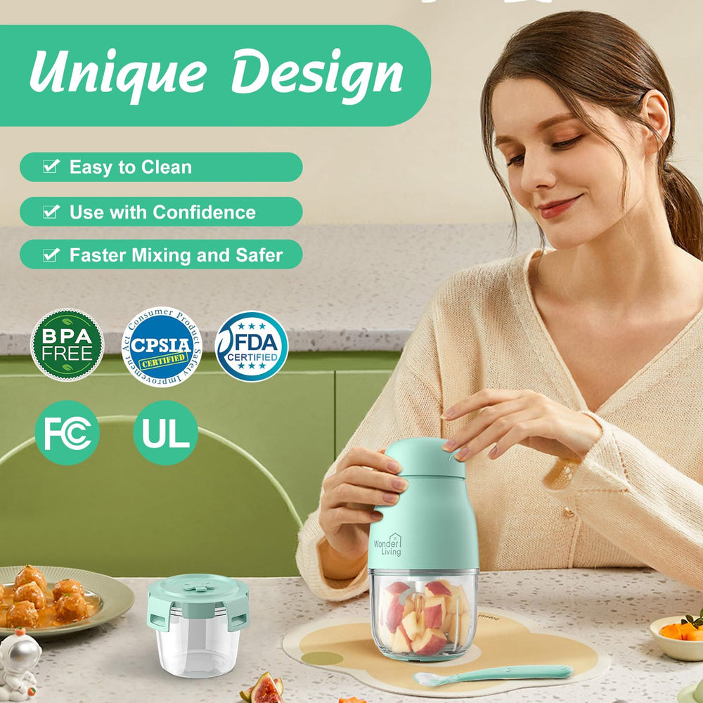 Wonder Living cleaning brush keeps utensils hygienic between batches.