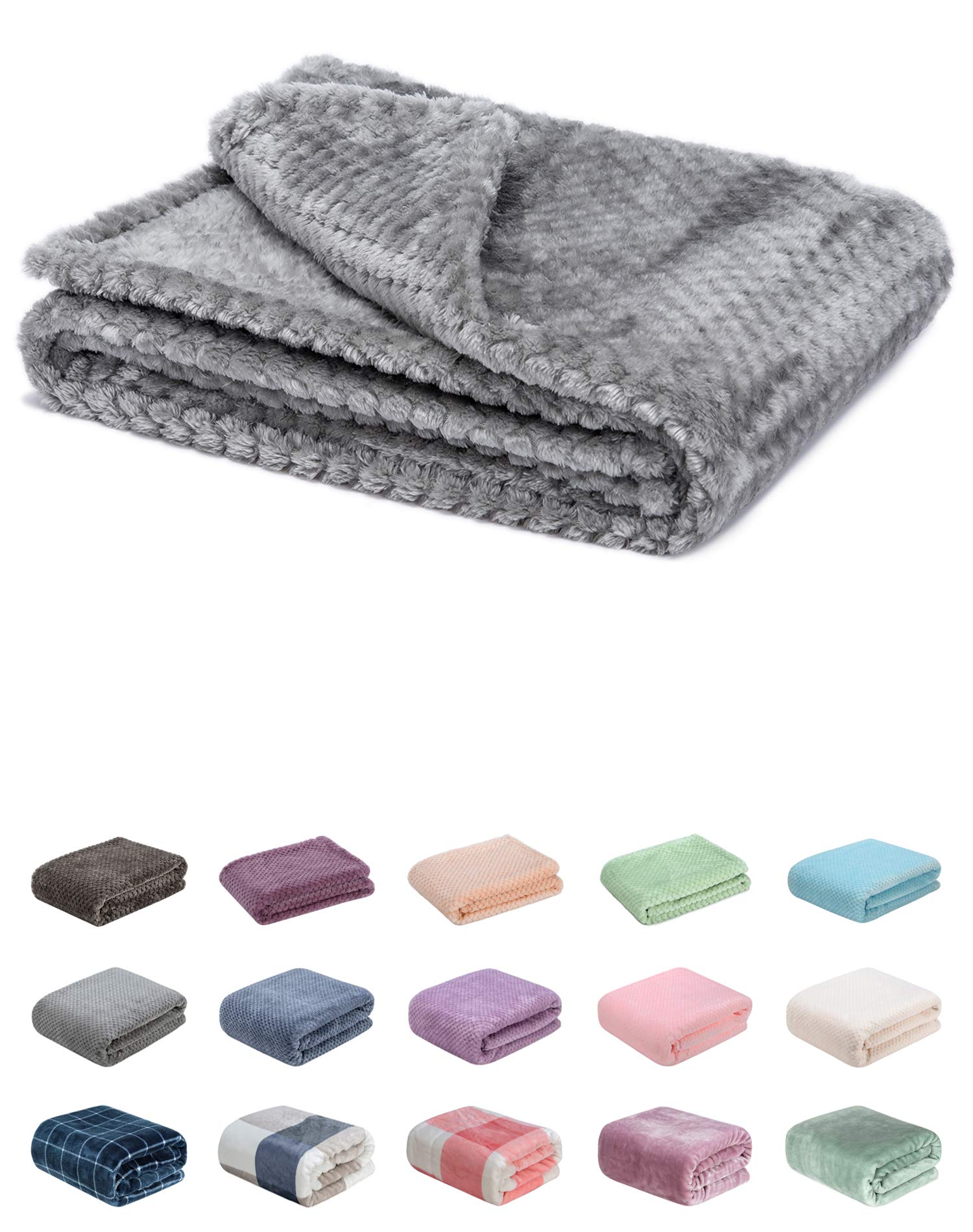 Wonder Miracle fuzzy baby blanket on crib for cozy naps