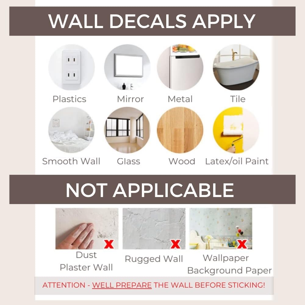 Wonder Space jumbo peony wall decals six sheets layout shows dramatic wall impact