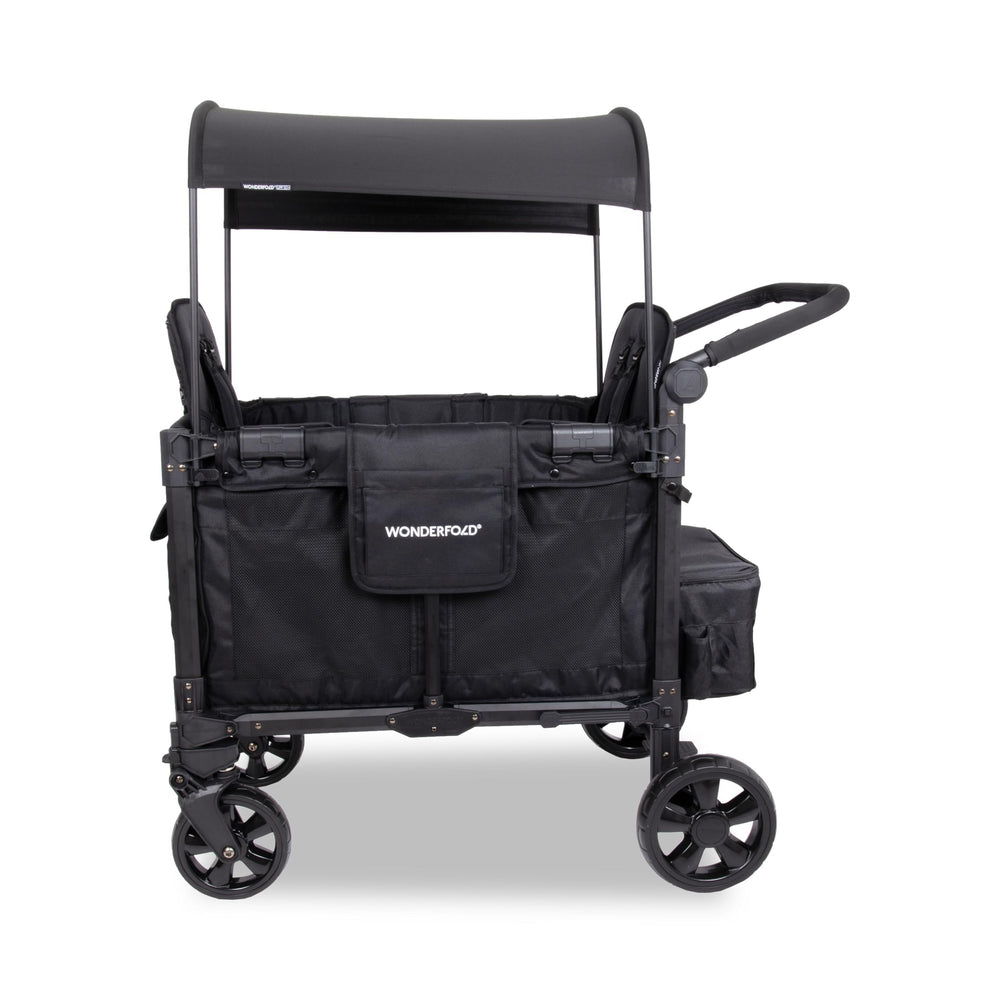 WonderFold W2 Elite Pro stroller wagon five-point harness keeps little ones secure