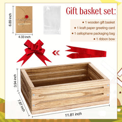 Wonderjune gift packaging ribbon, bag, and greeting card ready