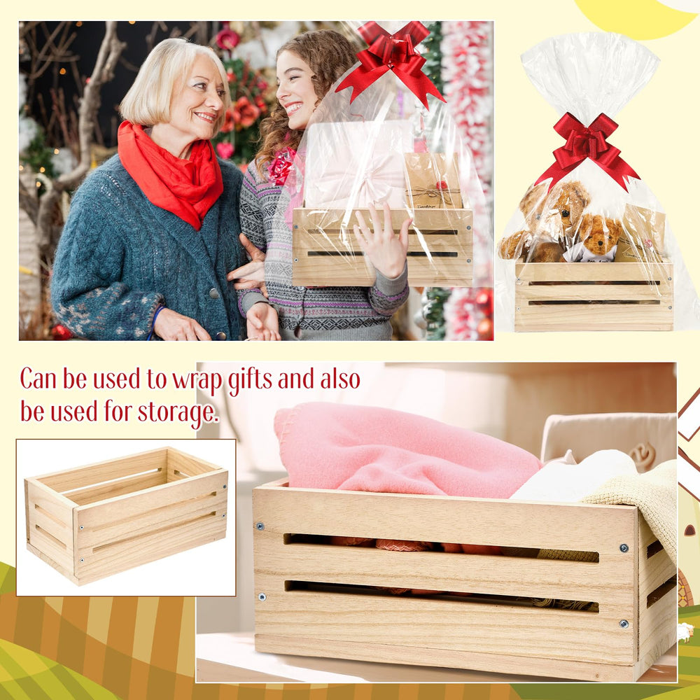 Wonderjune wooden basket doubles as stylish home organizer after gifting