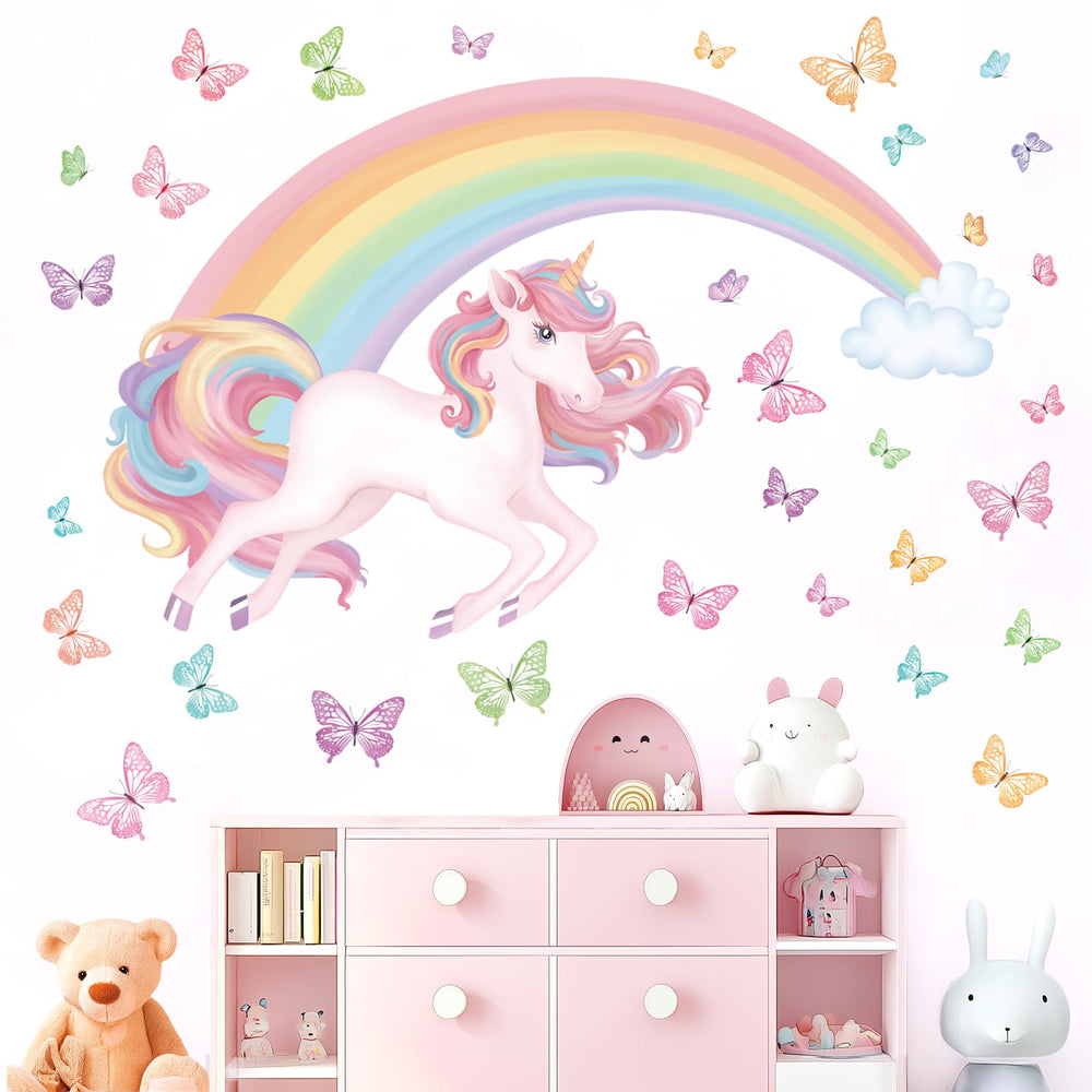 Wondever butterfly wall art decal brings nature-inspired charm and easy customization to bedrooms