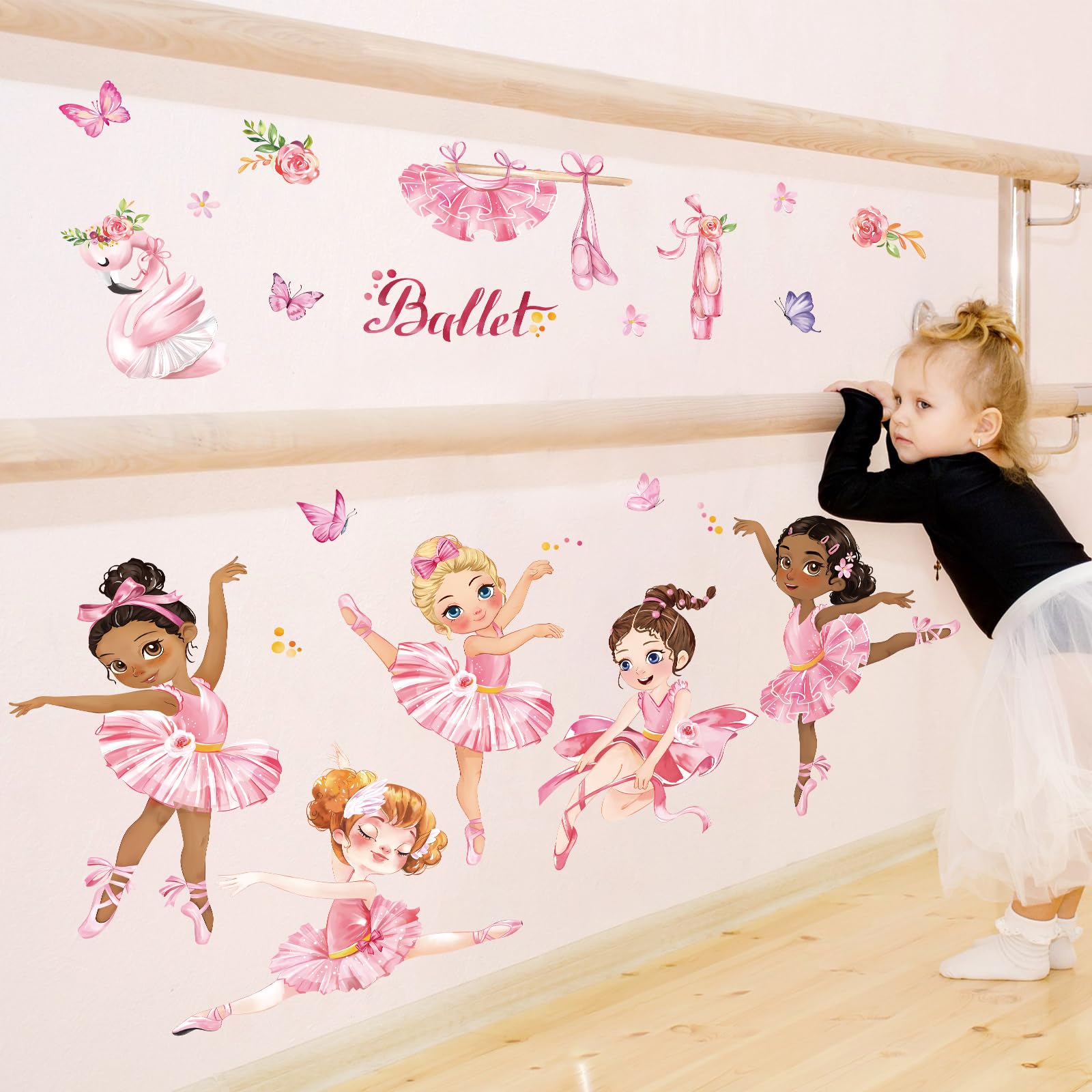 wondever girls room decor wall stickers brighten spaces without painting.