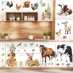 Wondever horse wall sticker brings playful decor to kids' room.