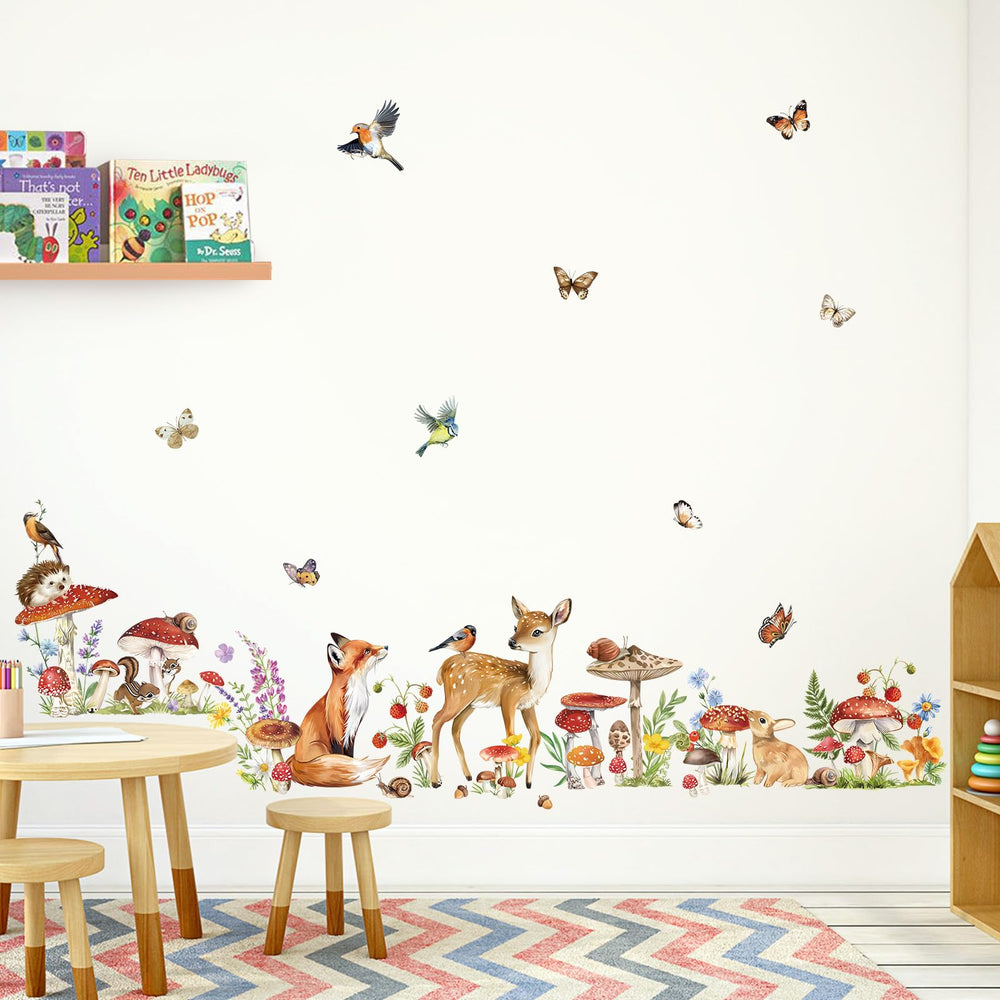 Wondever kids-room scene wall stickers demonstrate versatile decorating ideas
