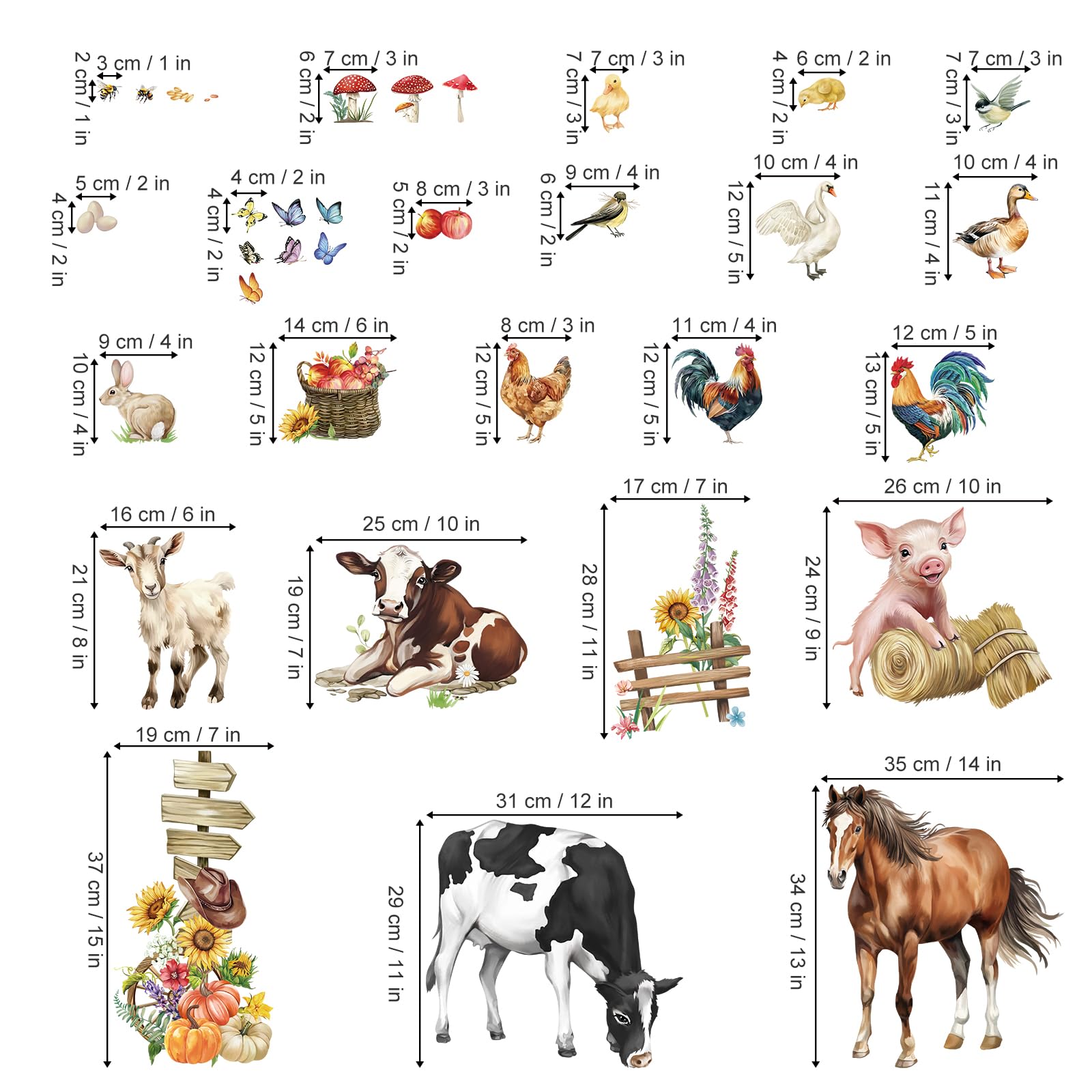 Wondever kitchen wall art enhances dining space with subtle farm charm.