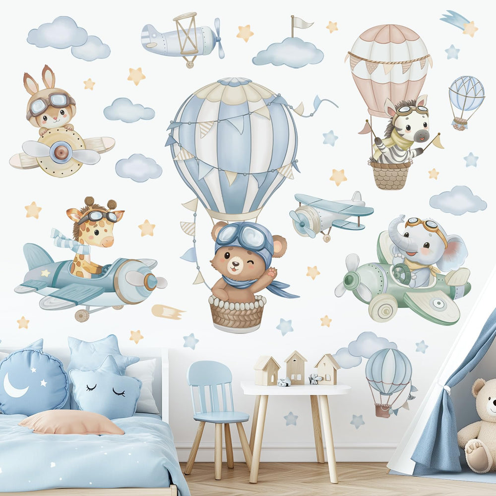 Wondever peel-and-stick wall art makes quick updates to playrooms without mess
