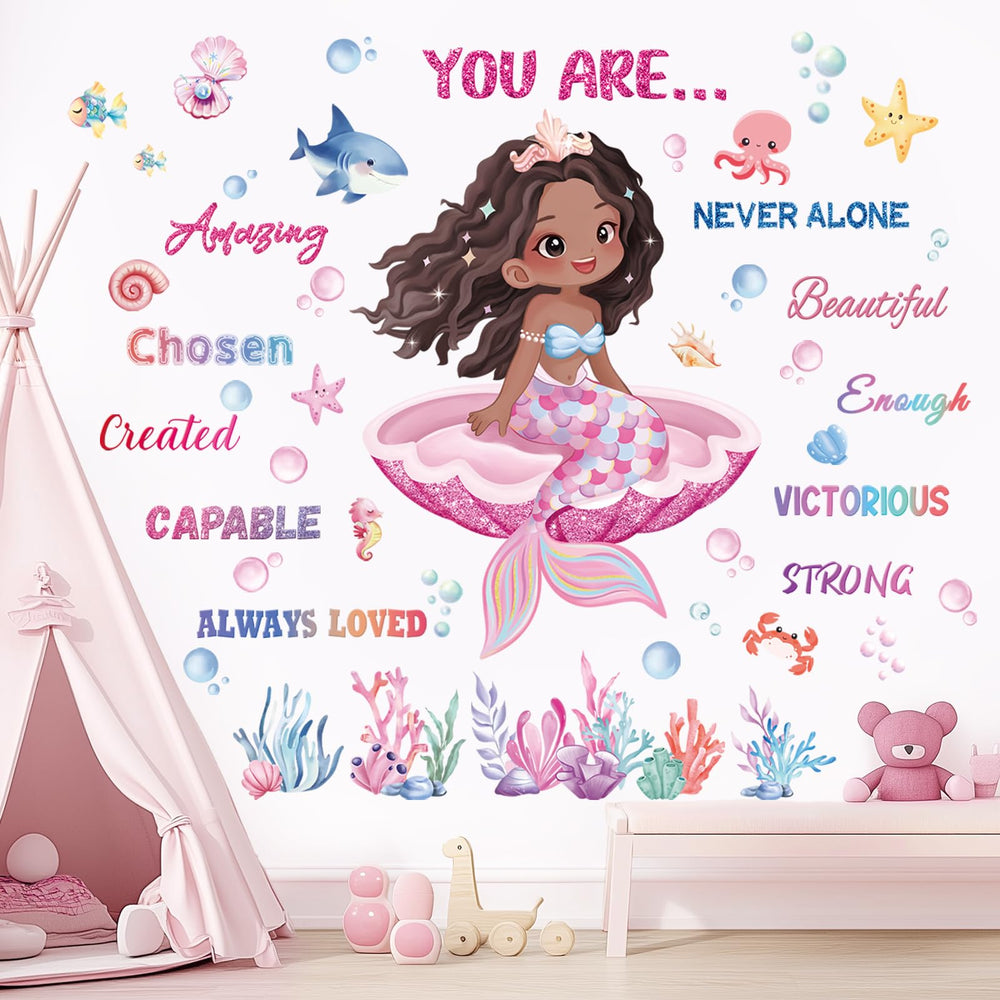 Wondever peel and stick wall decals for kids room easy removal