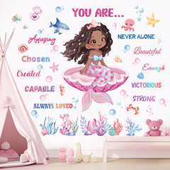 Wondever peel and stick wall decals for kids room easy removal