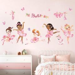 wondever peel-and-stick dancer wall decal for nurseries with easy removal.