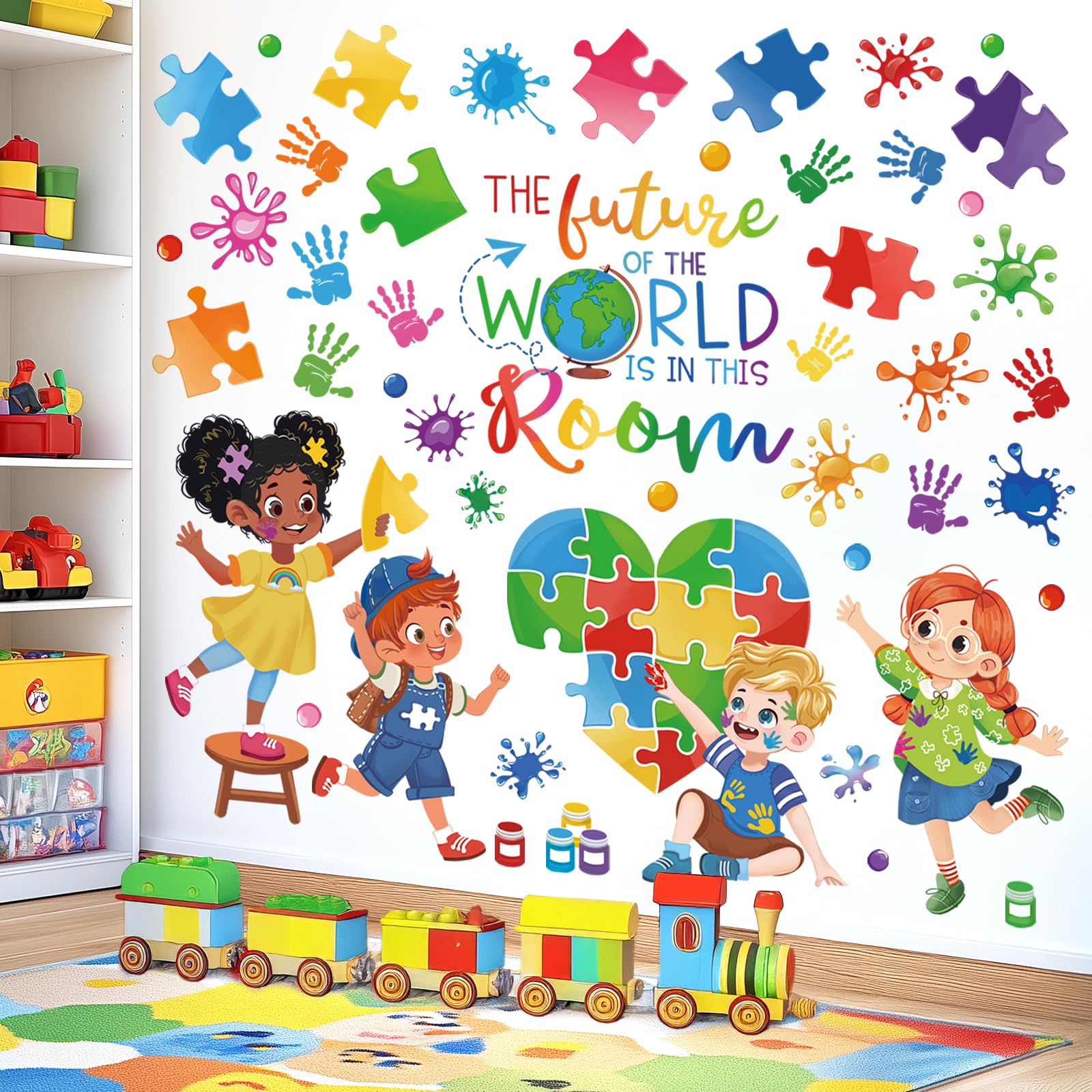 wondever Peel-stick material closeup shows high-quality PVC for durable wall decor.