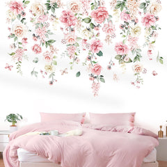 wondever pink flowers decals add whimsical charm to baby nurseries with simple application.