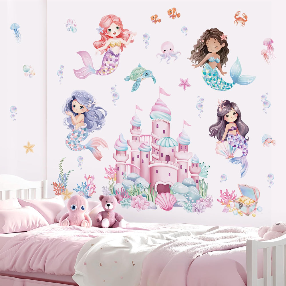 wondever seaweed and bubbles wall decor creates underwater ambience in any space