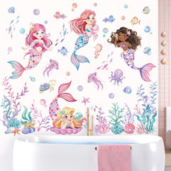 Wondever seaweed and coral wall art close-up highlighting detail and durability