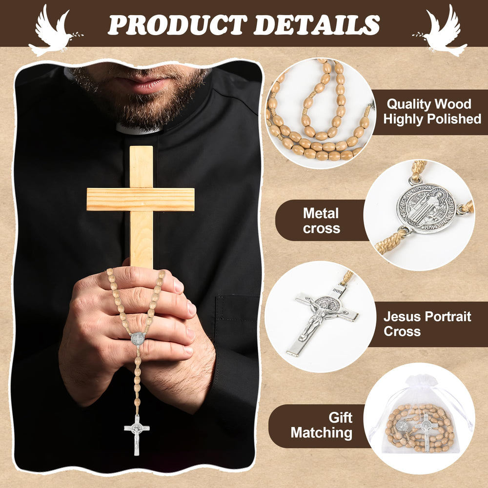Wonitain crucifix cross pendant detail highlights fine craftsmanship.