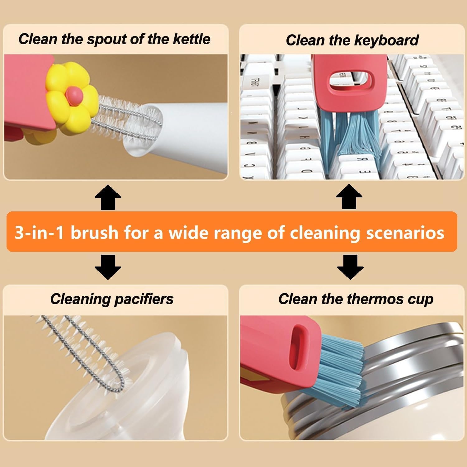 Wonsboful 3-in-1 kit features rotatable design for easy swaps.
