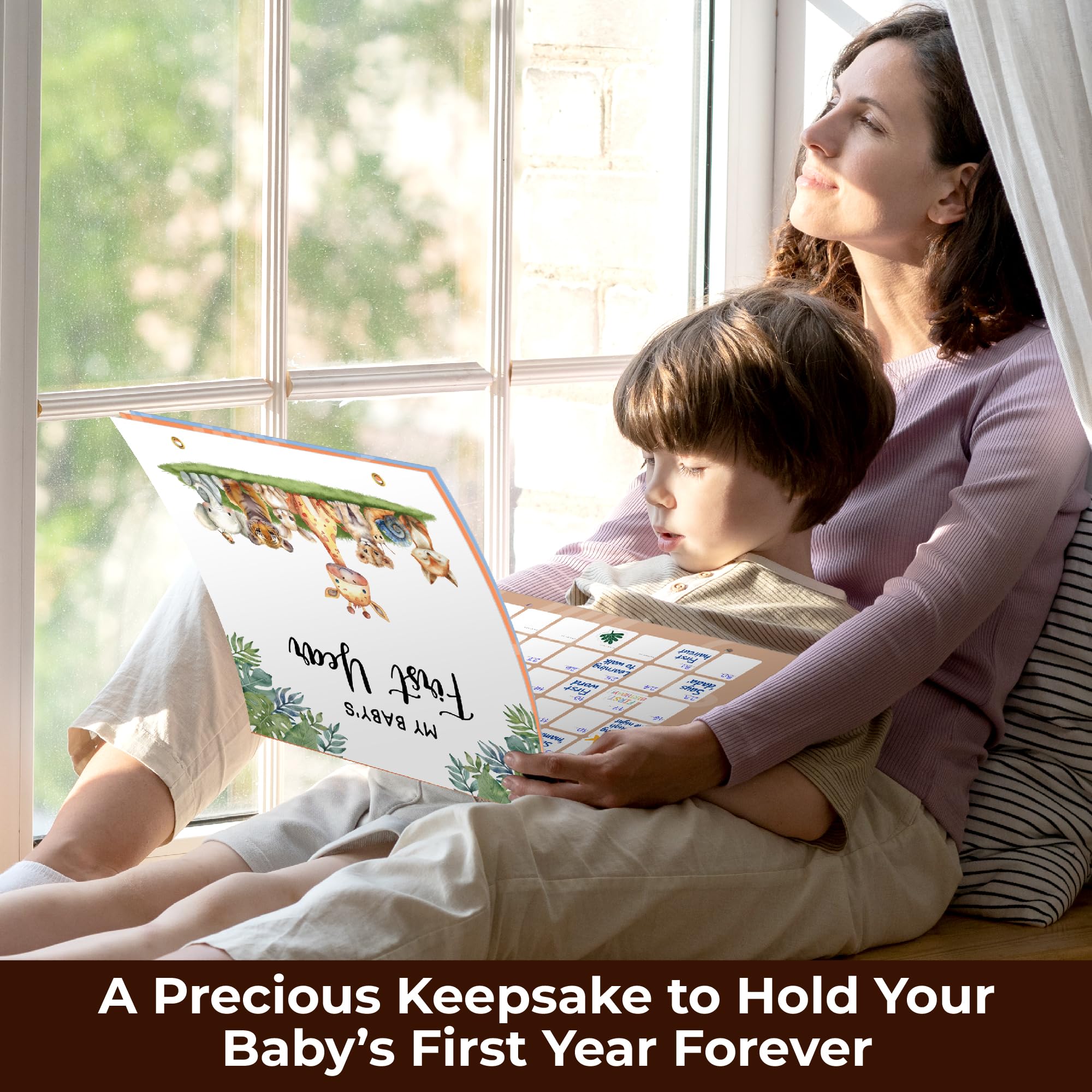 Woodamore Baby Calendar first-year moments highlight memories you can cherish.