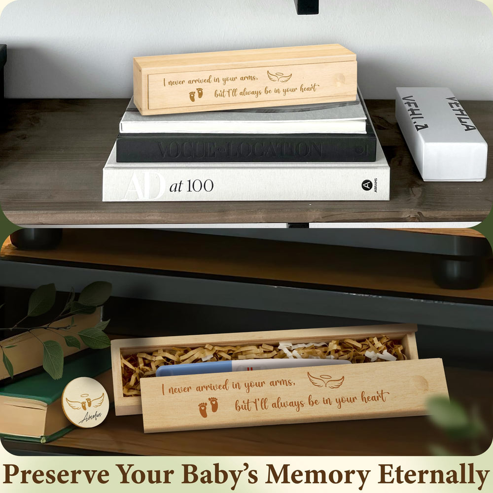 Woodamore baby remembrance angel keepsake as a meaningful sympathy gift