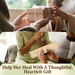 Woodamore heartfelt note card offering a personal message of support