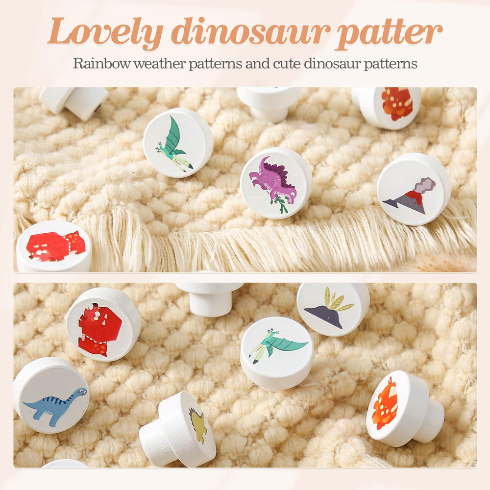 Wooden Teether installation screws included for easy, sturdy mounting