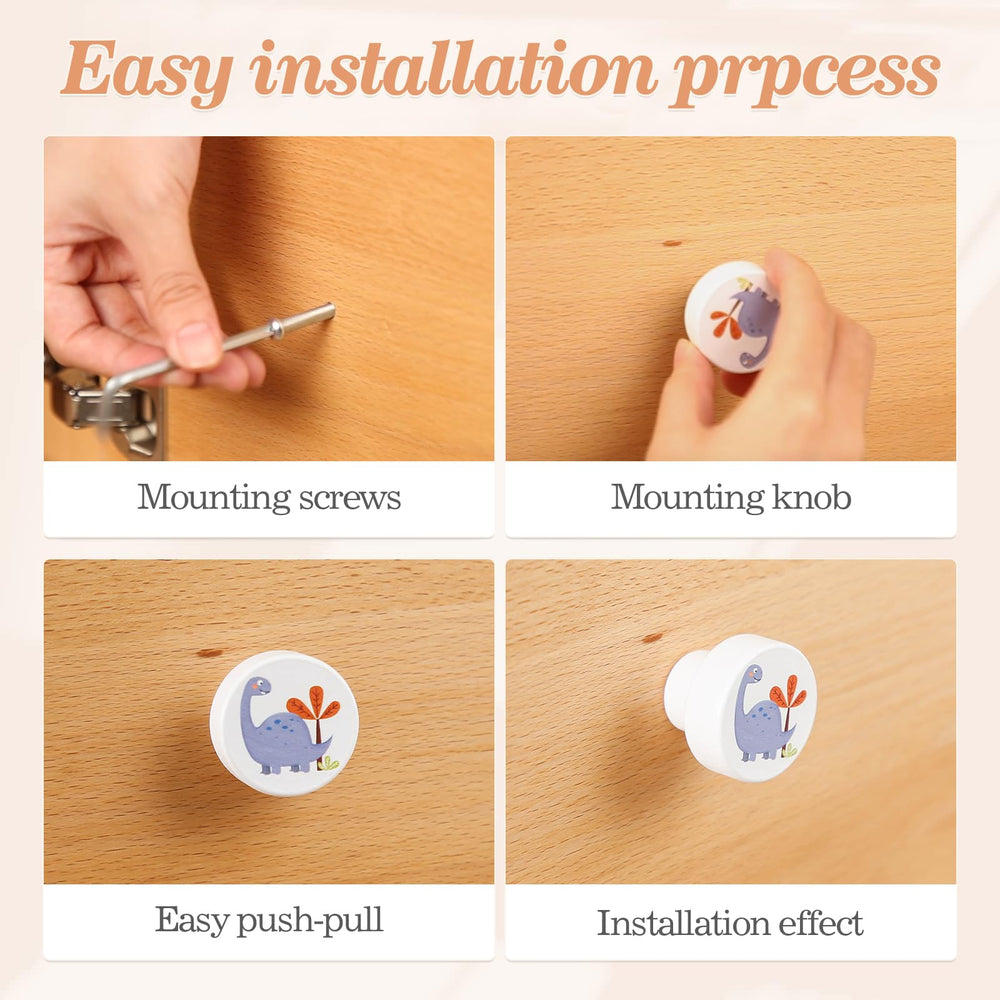 Wooden Teether pastel dinosaur prints enhance kid-friendly furniture aesthetics