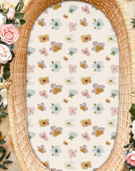 Woodiville bassinet-sheet-elastic-edge-encased keeps sheet in place during naps