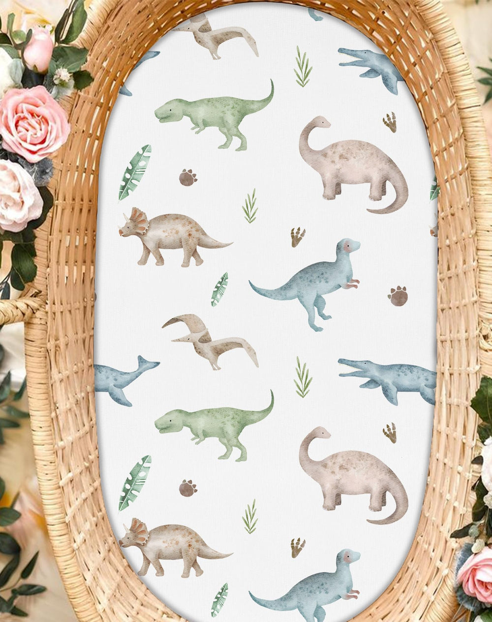 Woodiville bassinet sheet ultra-soft skin-friendly fabric gentle on skin