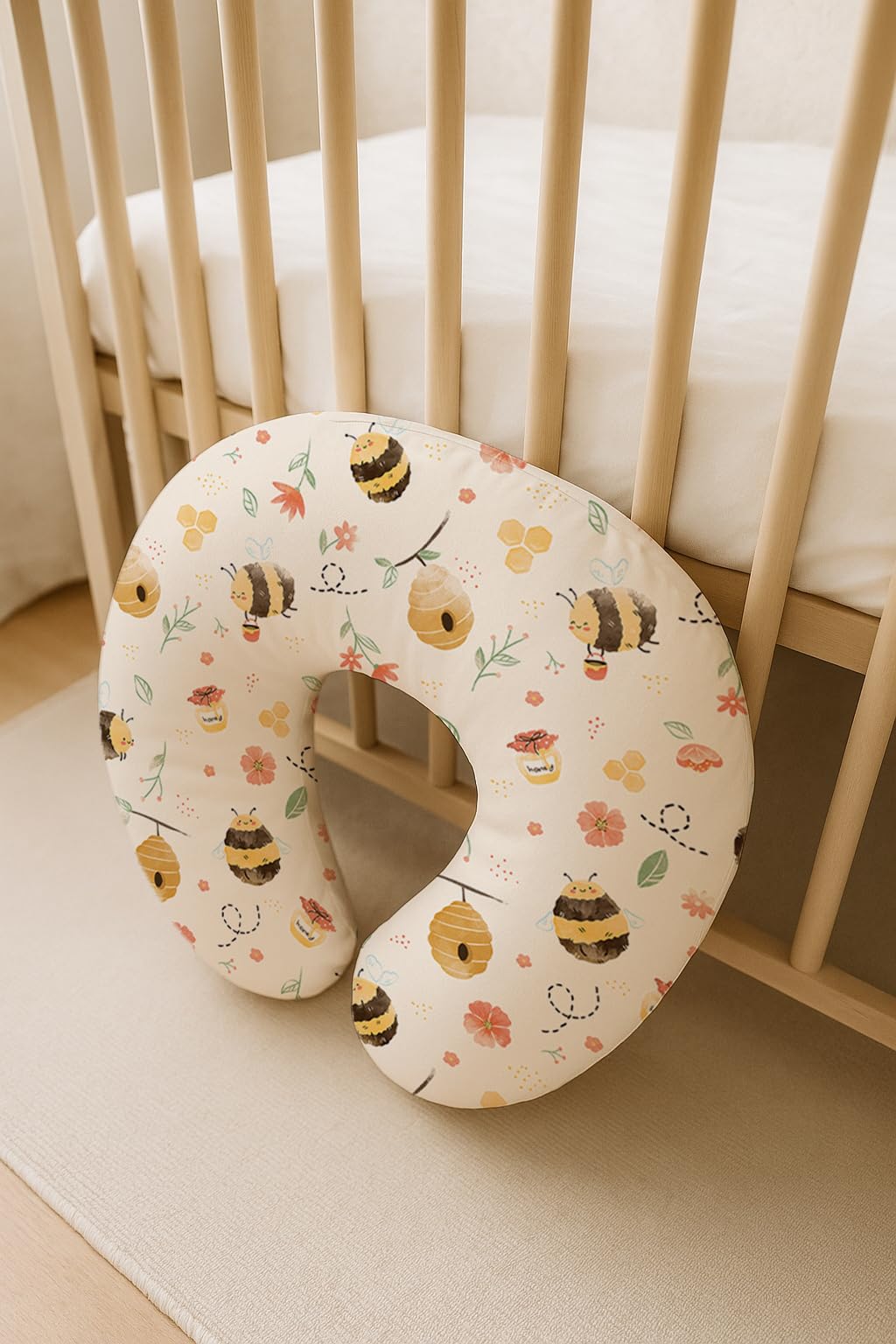 Woodiville Honeybee Dreams nursery gift-ready packaging for baby showers.