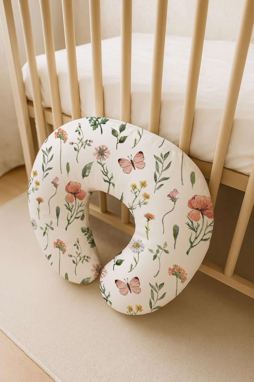 Woodiville nursery space stays fresh with quick-swaps after spit-up.