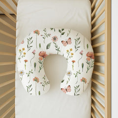 Woodiville 25x18 inch nursing pillow cover fits standard pillows for stable feeding.