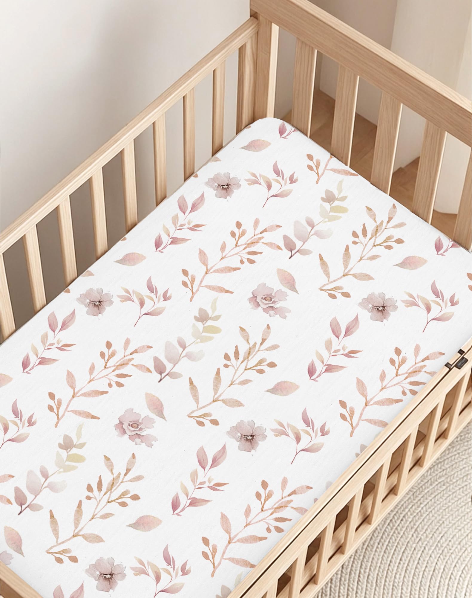 Woodiville Floral Fawn patterns offering versatile nursery options