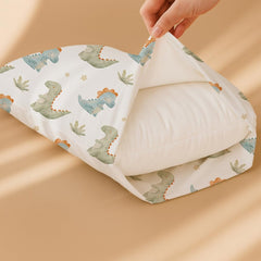 Woodiville 13x18 size shown for a perfect fit on toddler pillows.