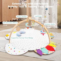 WOODMAM self-discovery mirror promotes visual tracking and engagement