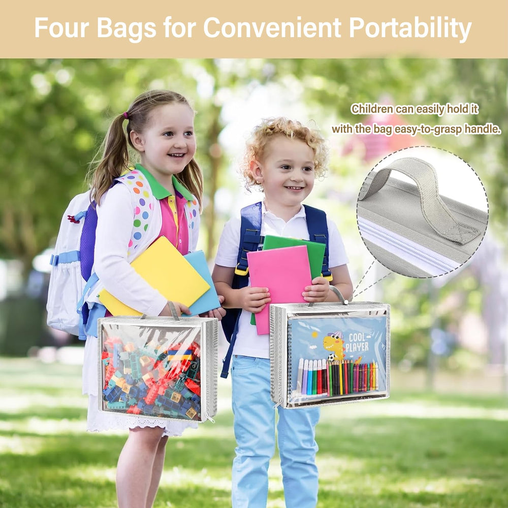 Woodoulogy back pocket stores flat items like drawings or manuals for easy reach.