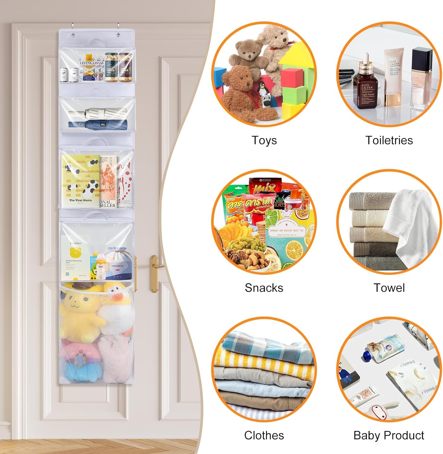 Woodoulogy waterproof back panel protects stored items from spills