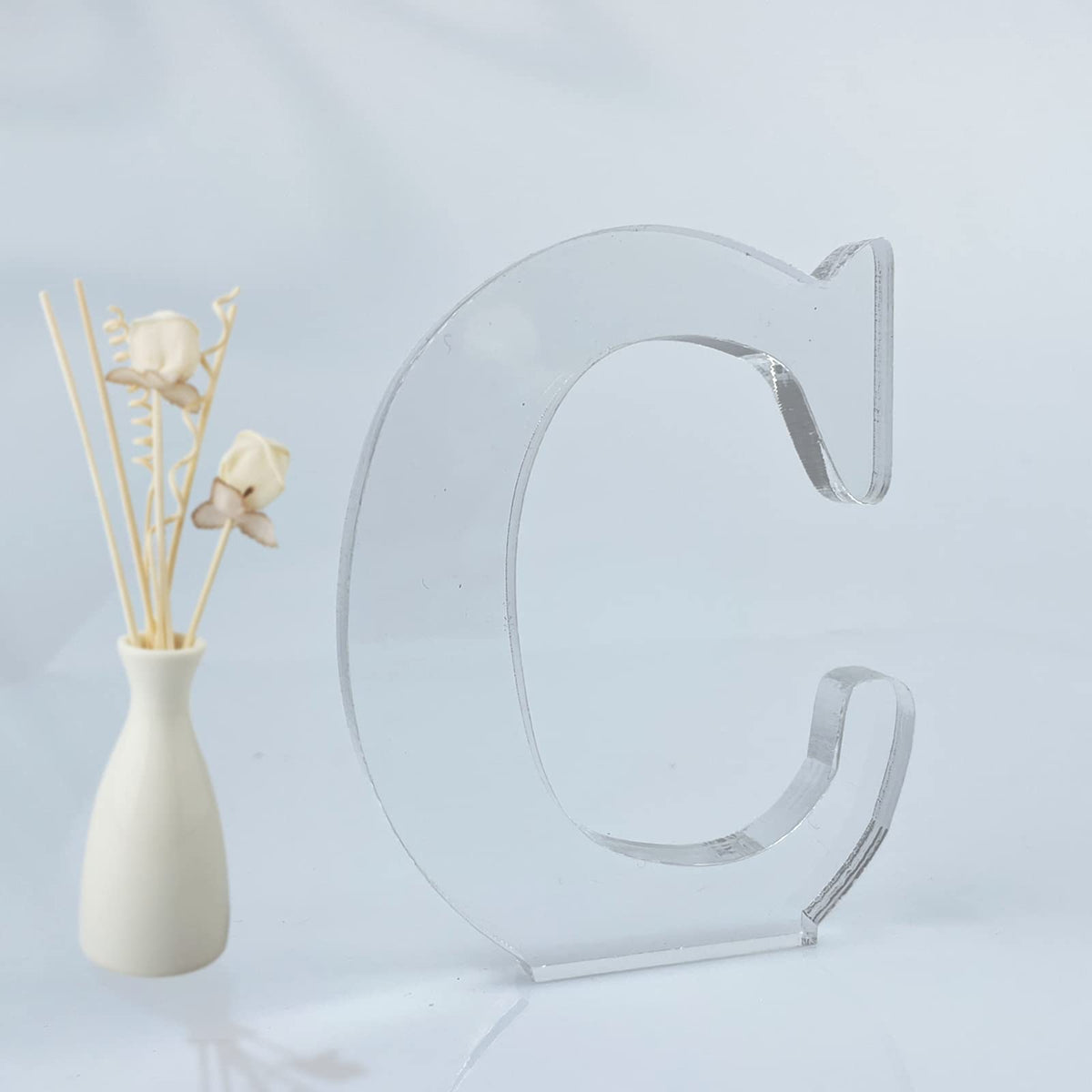 Woodounai front view designable acrylic letters for sleek wall decor